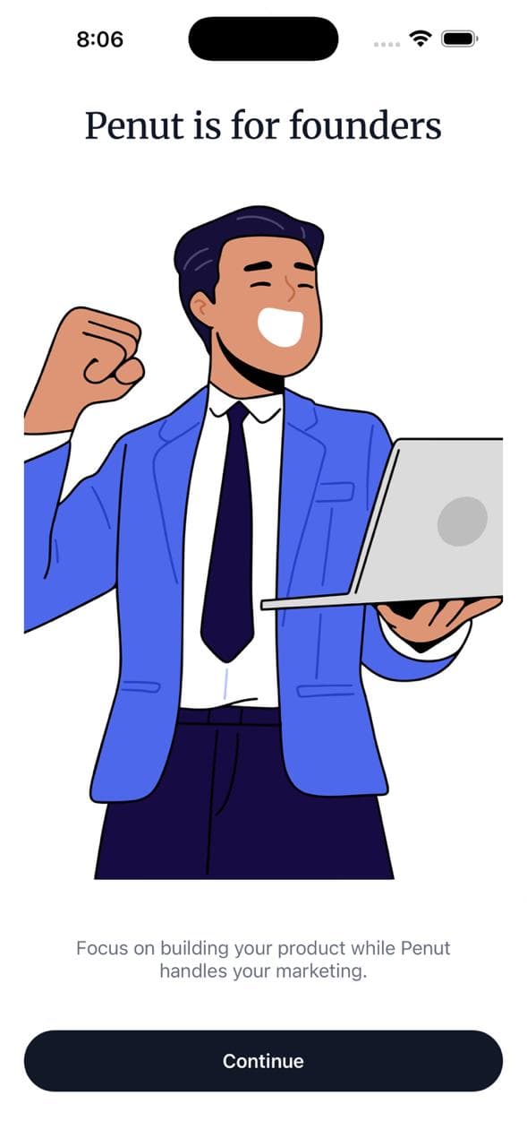 Left phone screen content