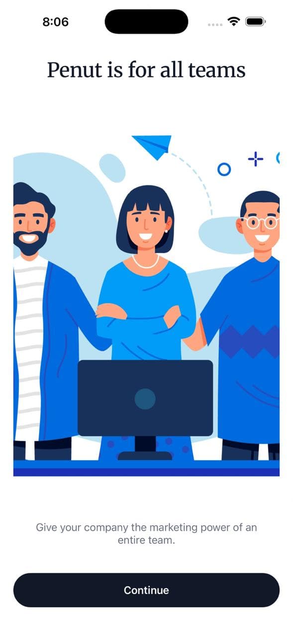 Right phone screen content